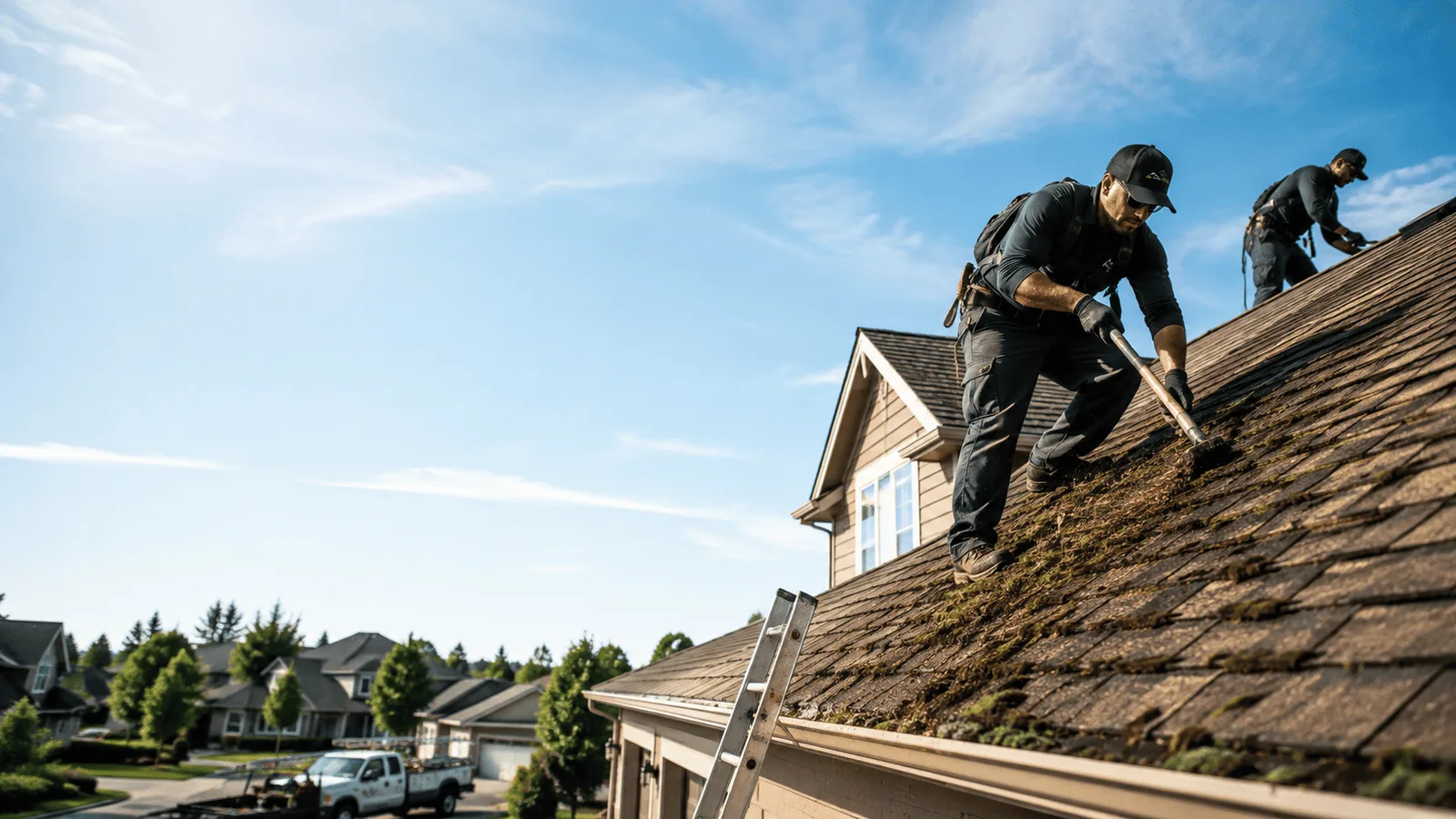 Roof Moss Removal in Hancocks Bridge, NJ near me